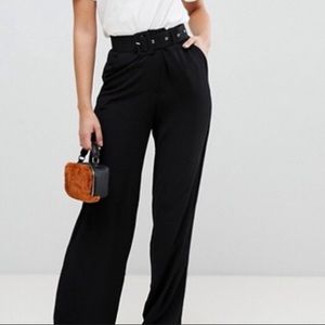 MINKPINK collection belted wideleg trouser